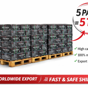 Urcan Charcoal 10kg box (5 pallet - 5 Ton)